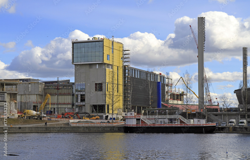 the cityscape of finnish city Tampere the cityscape of finnish city Tampere