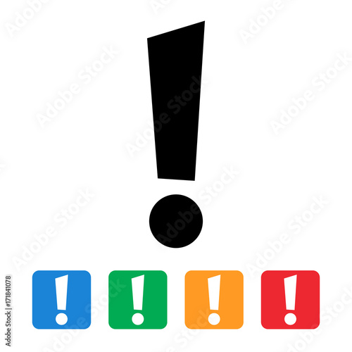 attention exclamation mark

