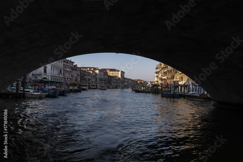 Detail of a Venetian canal