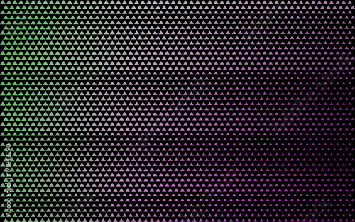 Wallpaper Mural banner triangles colored mosaic. poster black color background pattern. multicolored grunge texture. halftone effect. dark vector illustration Torontodigital.ca
