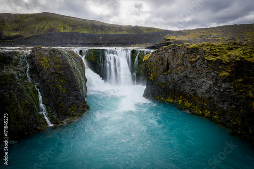 Sigoldufoss waterfall, Iceland