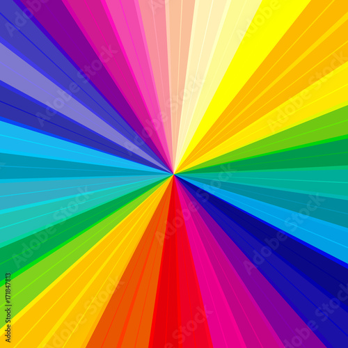 Colorful Rainbow Background