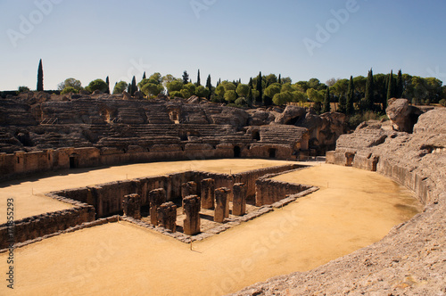 Ancient Roman Amphiteater in Italica