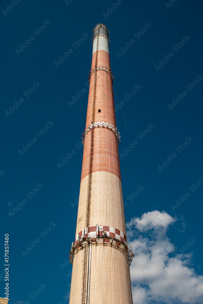 Monster industrial chimney