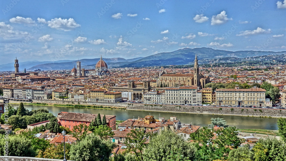Stadtpanorama von Florenz