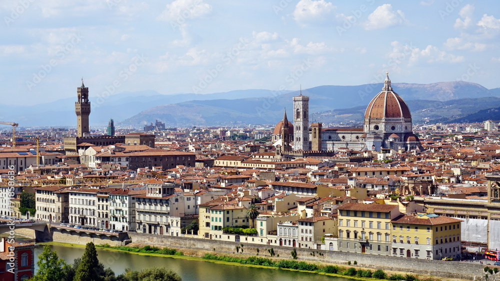 Stadtpanorama von Florenz