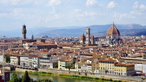 Stadtpanorama von Florenz © wachtelkoenig