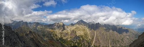 View on high Tatra Mountains, Slovakia, Europe