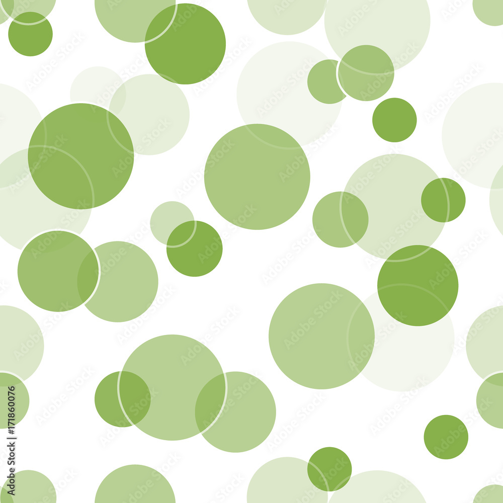Cute seamless circle pattern.