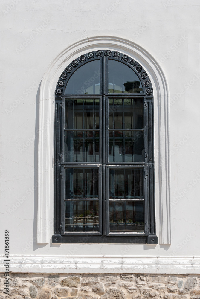 Fototapeta premium Window with iron bars