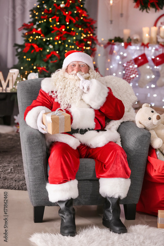 Authentic Santa Claus with ...