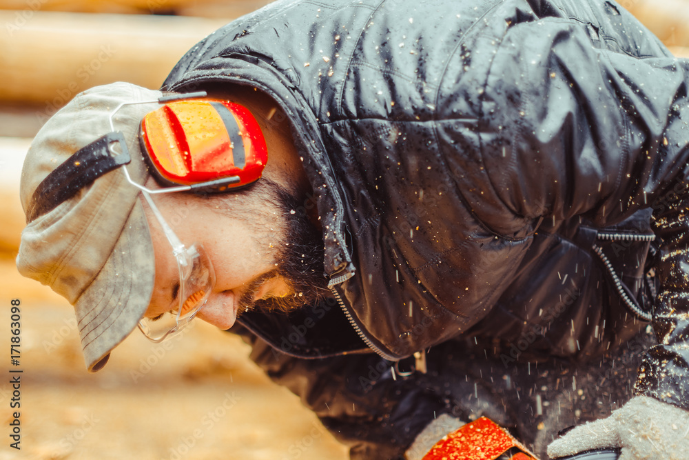 construction worker at work