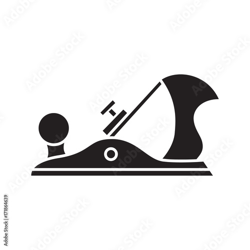 Jack plane glyph icon