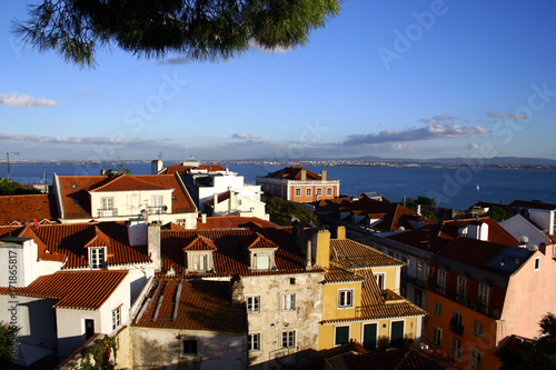 Lisbon, architecture, aged buildings, streets © Emils