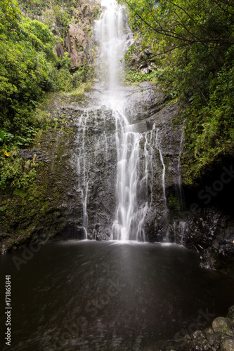 Waterfall in Maui, Hawaii