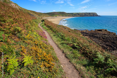 Cotentin, randonnée sur le GR 223, baie d'écalgrain,  © aterrom