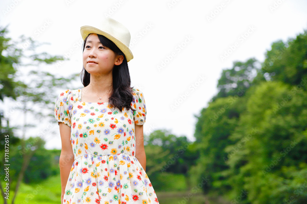 Park person female Japanese