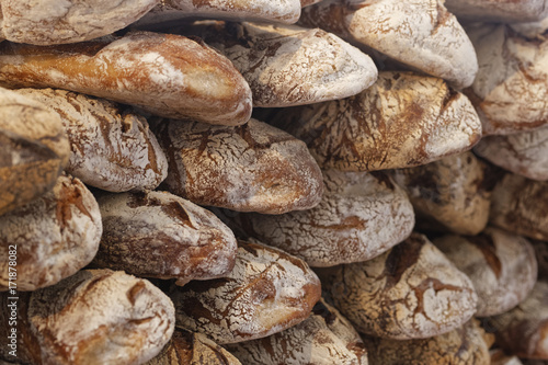 fresh baked loafs of bread