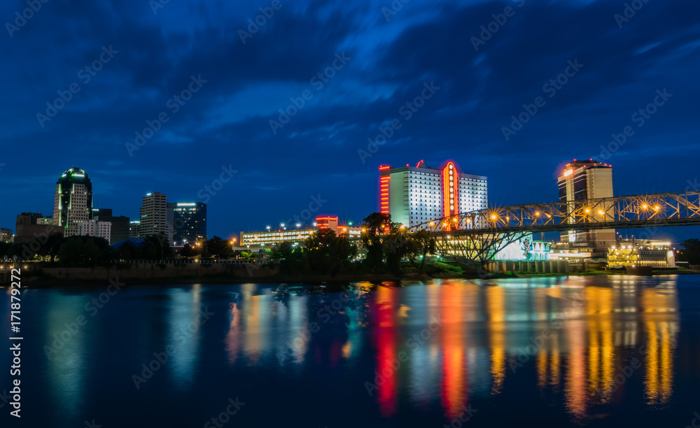 Shreveport Louisiana Skyline