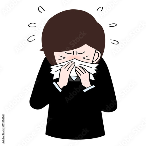 鼻水・くしゃみがツライ女性