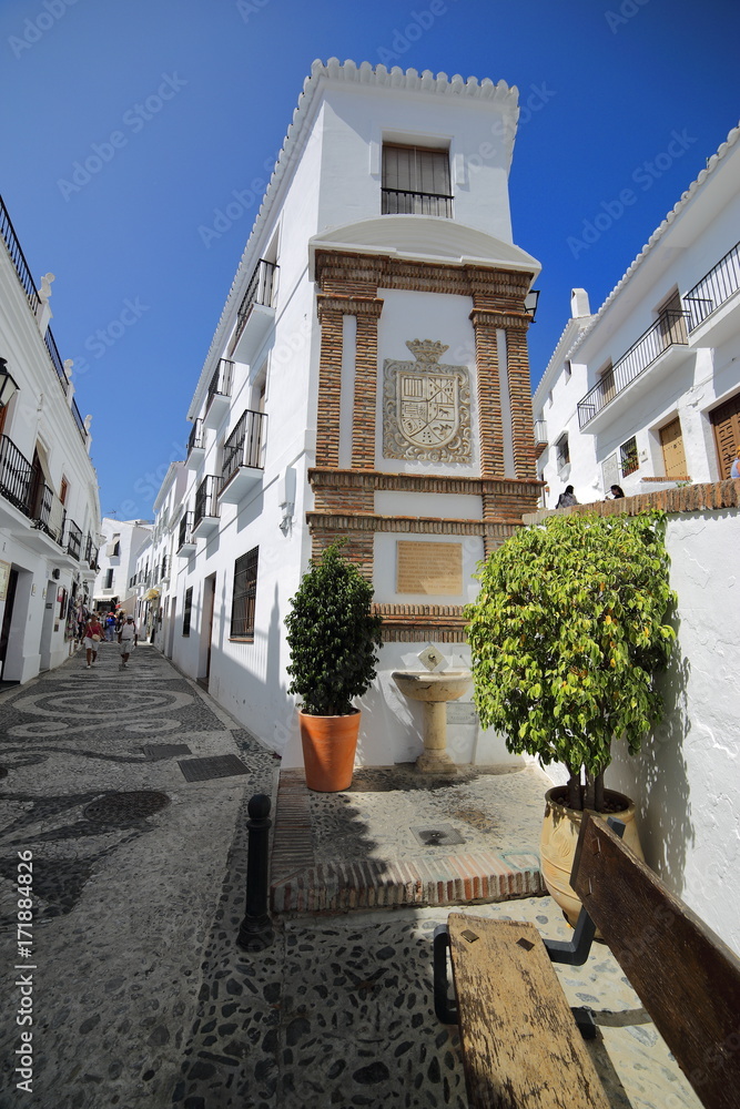 Naklejka premium Frigiliana, Málaga, Andalucía (España)12