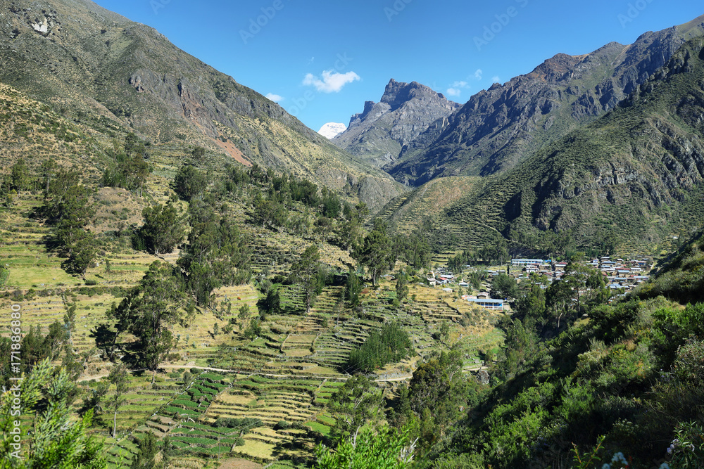 Miraflores village , Peru