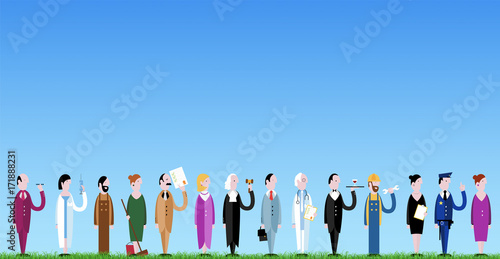 mestieri, lavori, professioni, lavoratori,