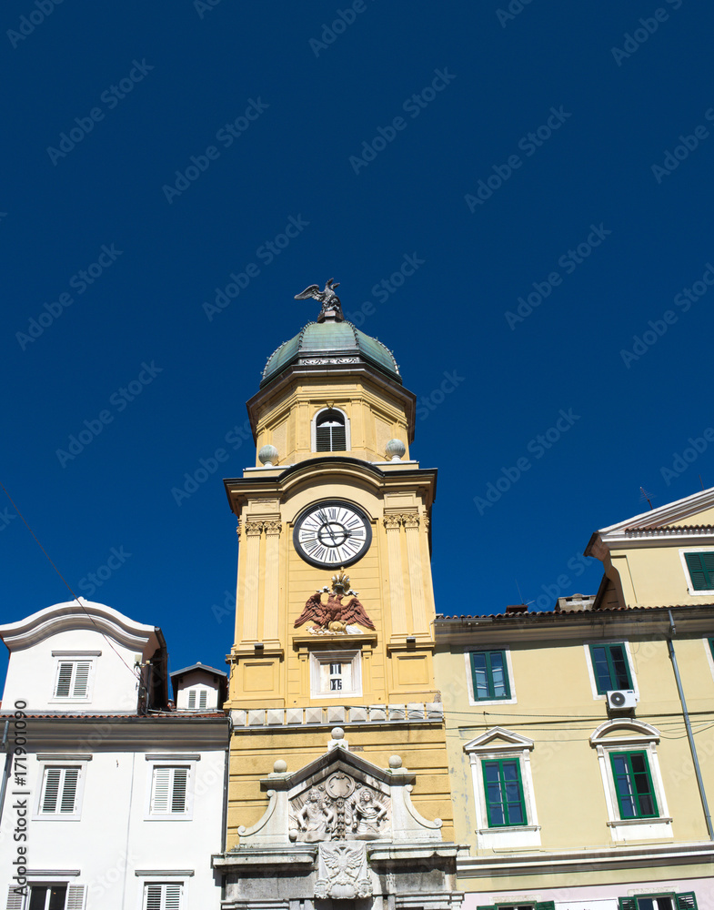 Clock Tower in Rijeka