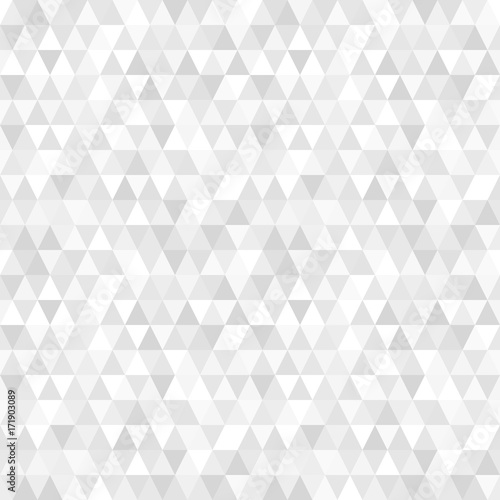 Beautiful abstract seamless background pattern with gray triangles. Vector image