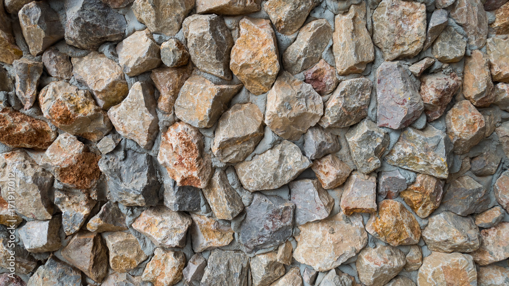 Abstract texture of stone wall background.