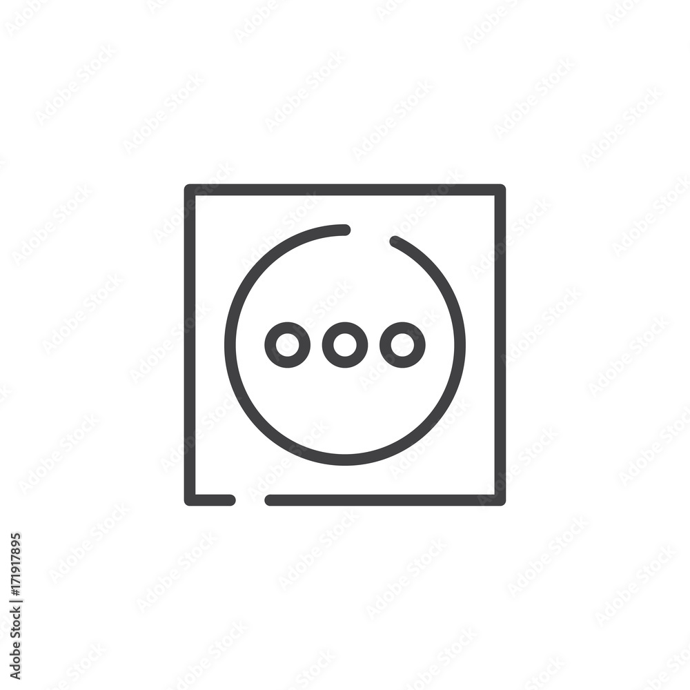 Dry line icon, outline vector sign, linear style pictogram isolated on white. Symbol, logo illustration. Editable stroke Dry line icon, outline vector sign, linear style pictogram isolated on white. Symbol, logo illustration. Editable stroke