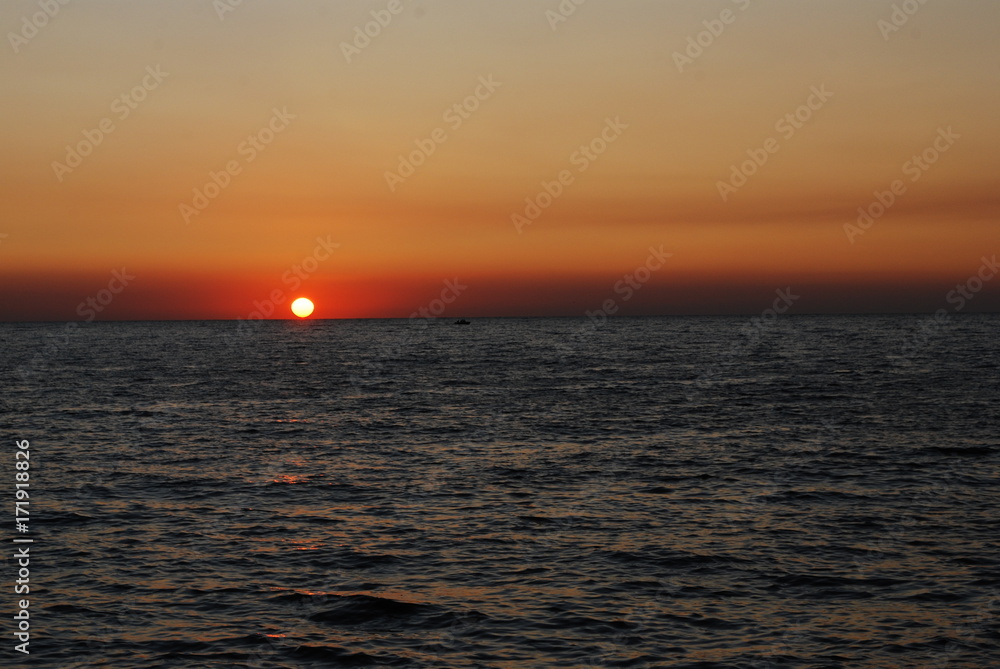 Tuapse, sunset Tuapse, sunset