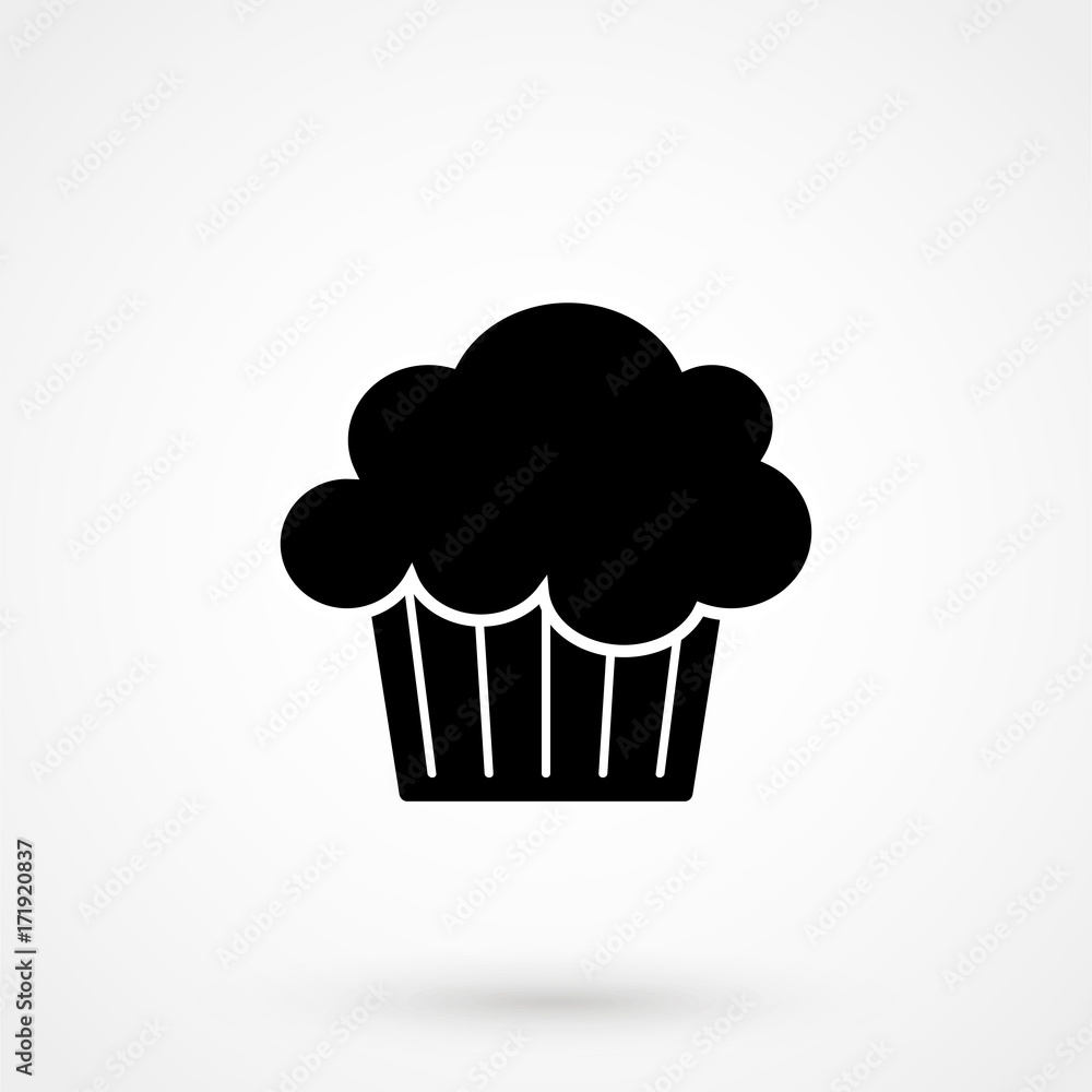 Muffin icon. Muffin icon.