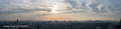 A panorama over an Asian city © Viktor