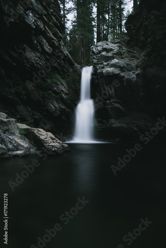 waterfall dark 