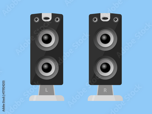 Speakers Icon Vector illustration