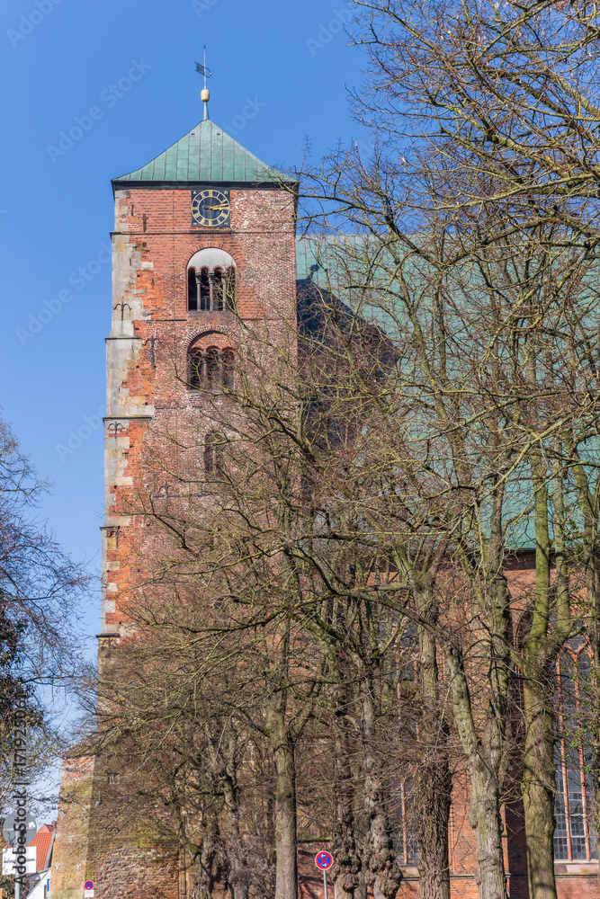 Tower of the Dom cathedral in Verden