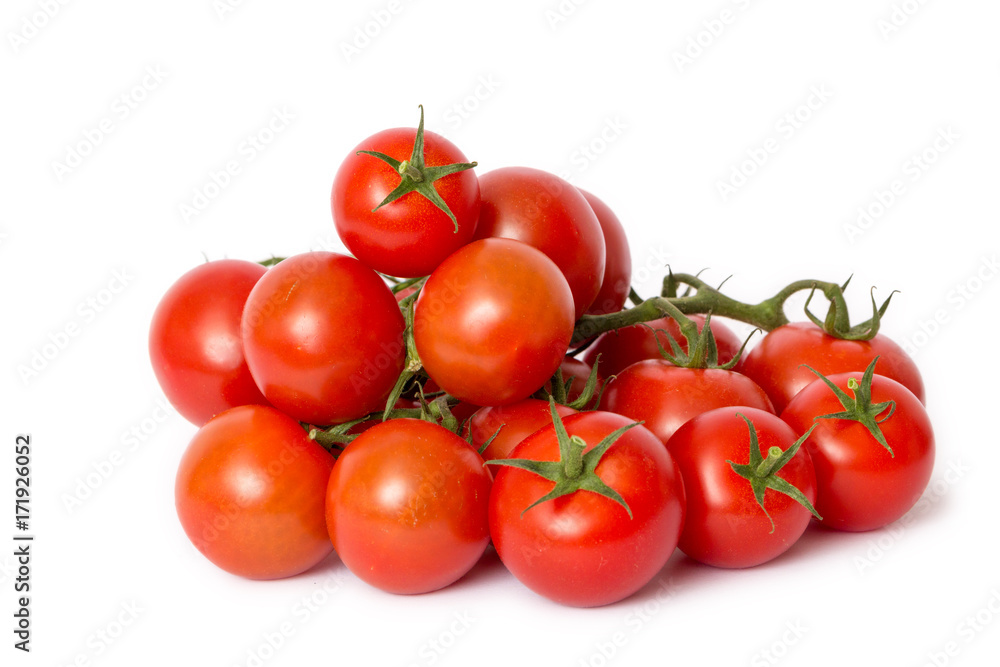 Tomaten freigestellt auf weißem Hintergrund Tomaten freigestellt auf weißem Hintergrund