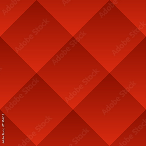 Christmas Red Diamond Shapes Seamless Pattern 2