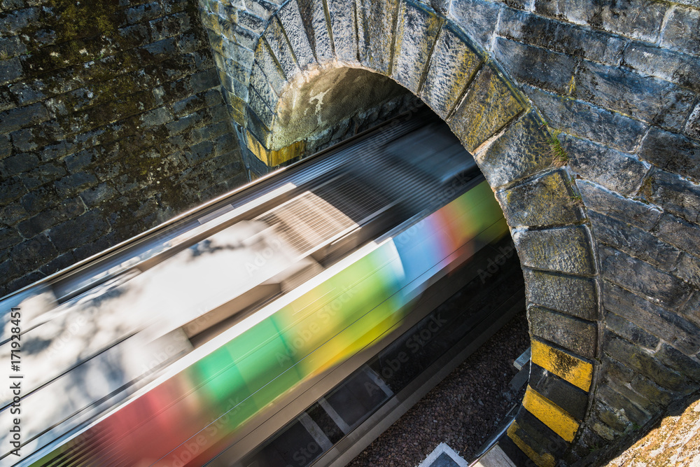 Fototapeta premium Vingschgerbahn