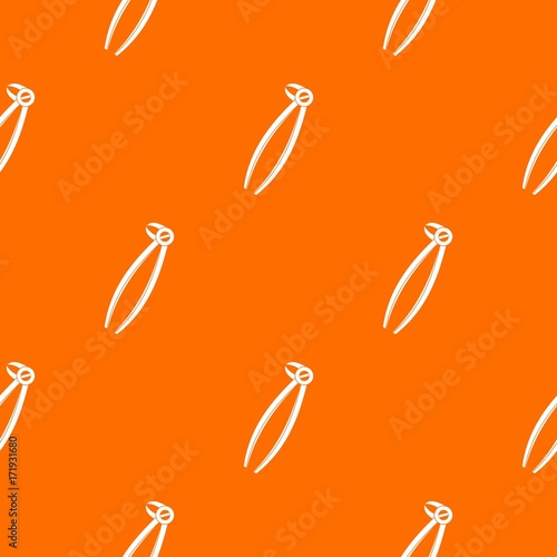 Tooth dentist forceps pattern seamless