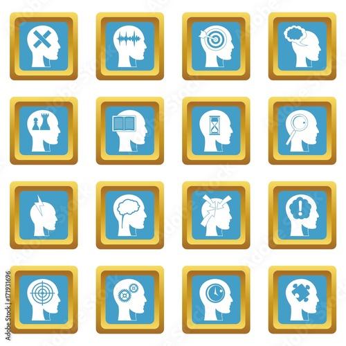 Head logos icons azure