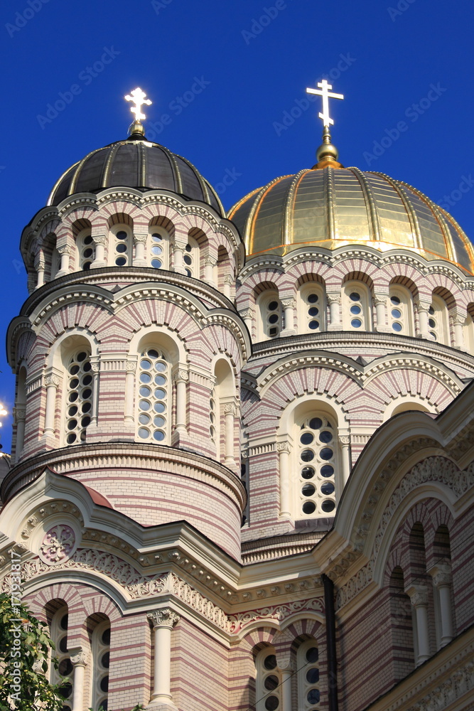 Orthodox church in Riga, Latvia