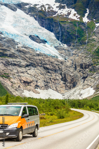 Boyabreen Glacier in Norway