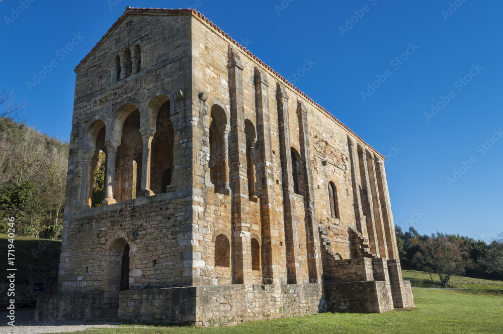 Santa María del Naranco, Oviedo, Principado de Asturias, España