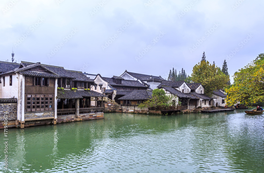 Fototapeta premium China ancient town, Wuzhen