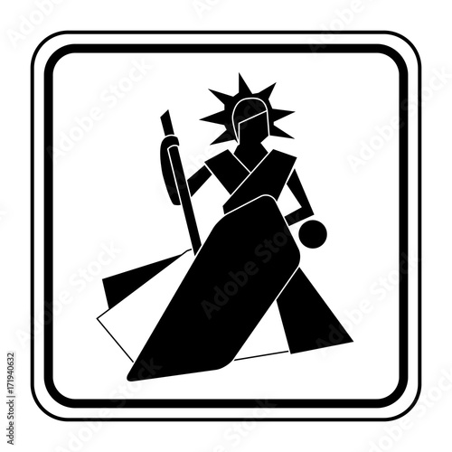 Logo huissier de justice.