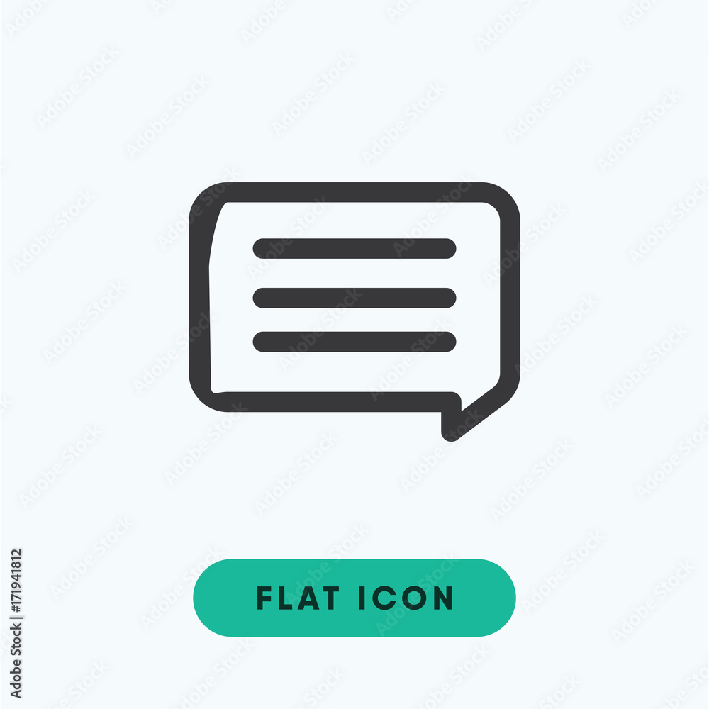 Message vector icon Message vector icon