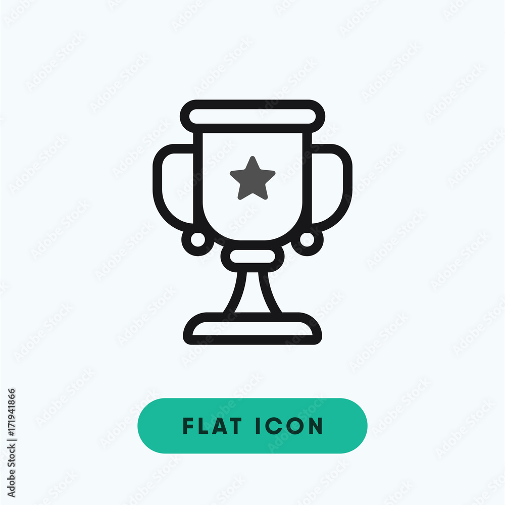 Cup award vector icon Cup award vector icon