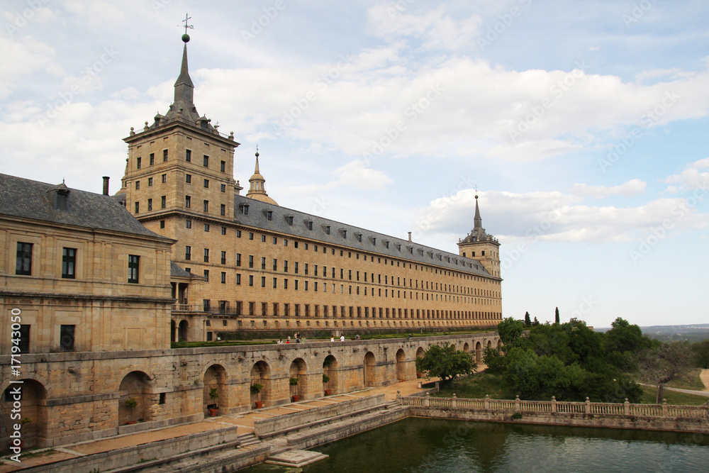 The Royal Site of San Lorenzo de El Escorial, Spain The Royal Site of San Lorenzo de El Escorial, Spain